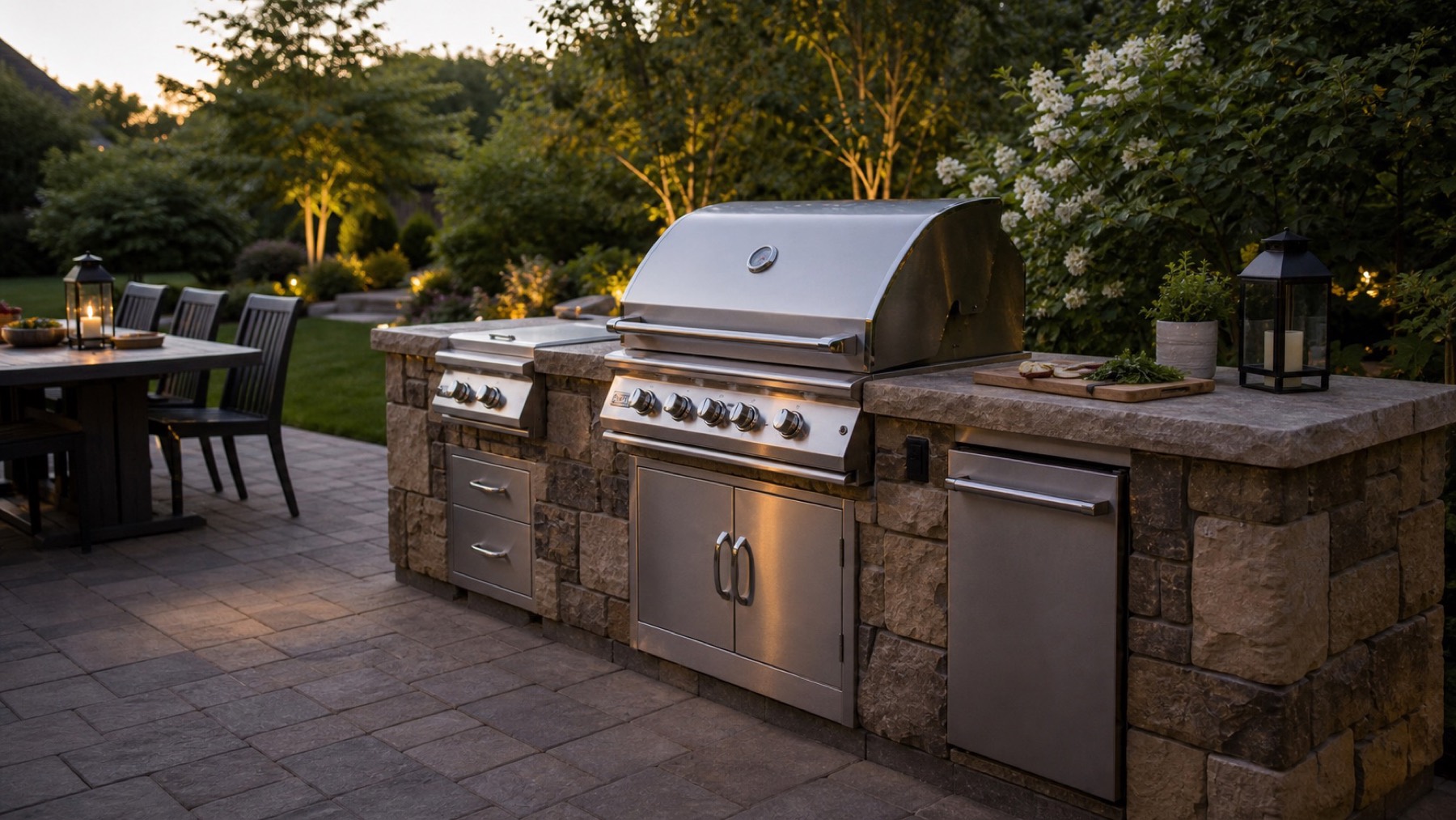 Outdoor Kitchens detail